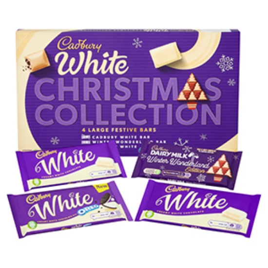 Picture of Christmas XMAS Bars White Selection Box 415G x8